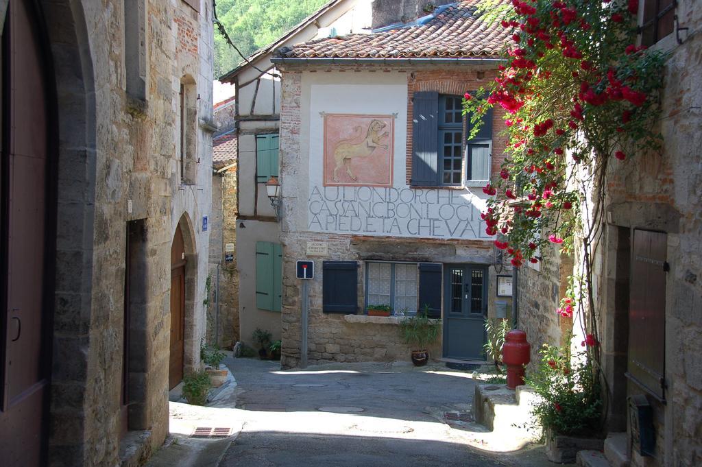 Auberge Lion D'Or Saint-Antonin-Noble-Val Exterior photo