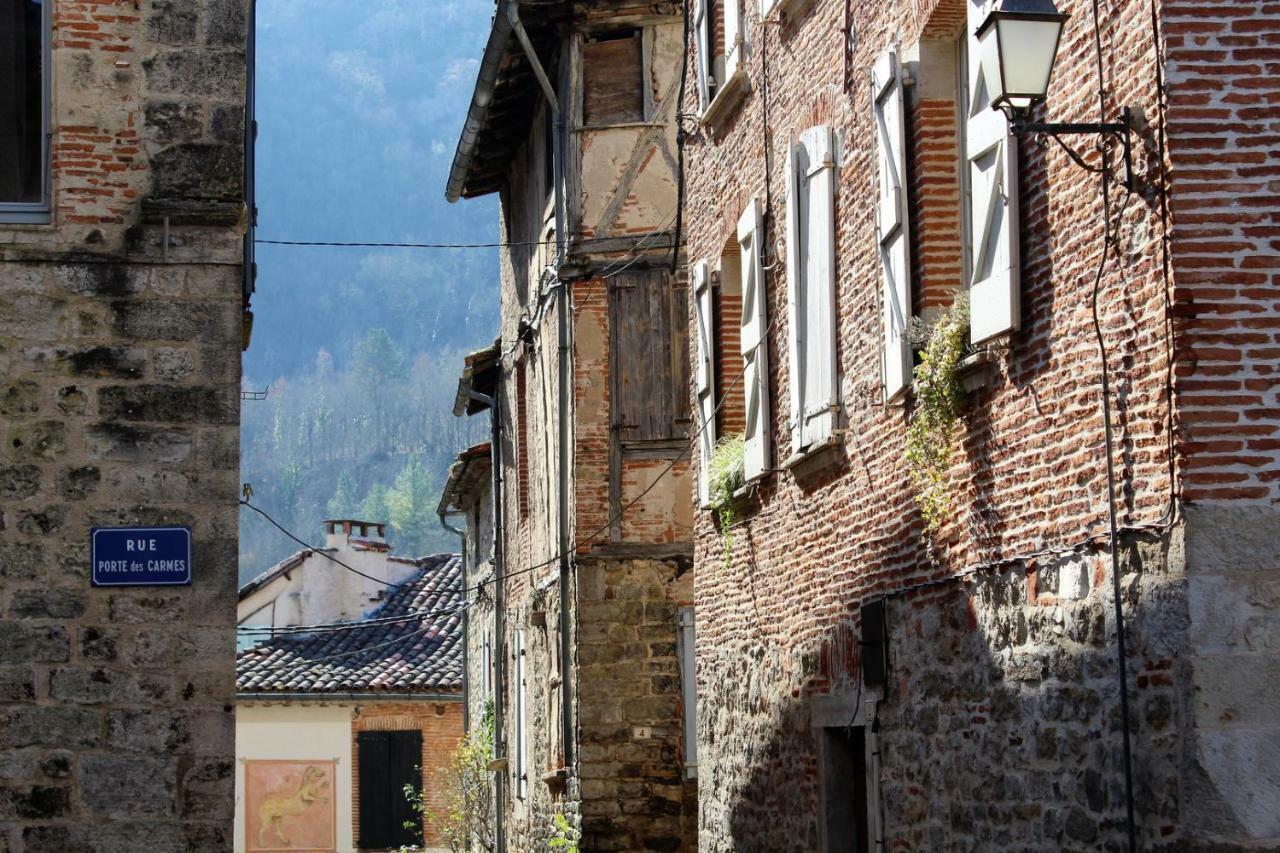 Auberge Lion D'Or Saint-Antonin-Noble-Val Exterior photo